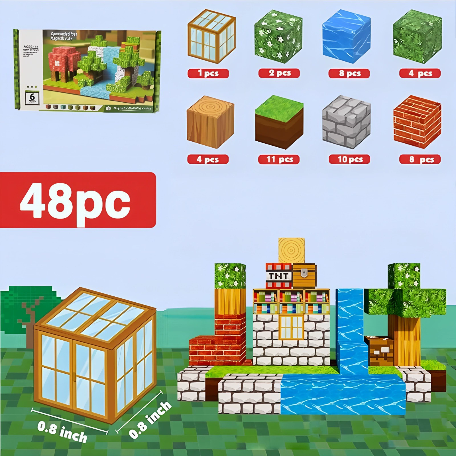 Магнитный конструктор, игрушка, оптовая продажа