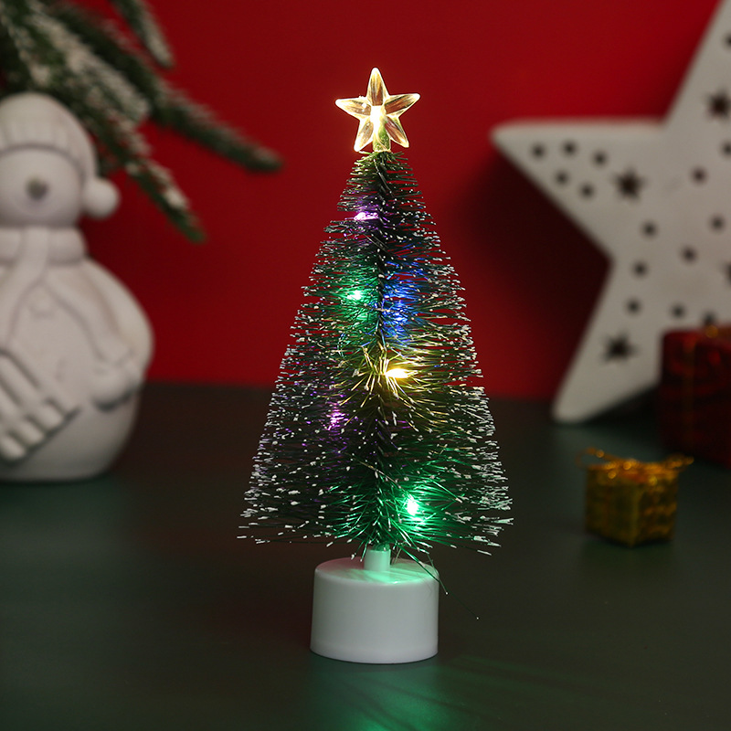 PVC Material Christmas Festival Christmas Cute Christmas Tree PVC Party Festival Ornaments