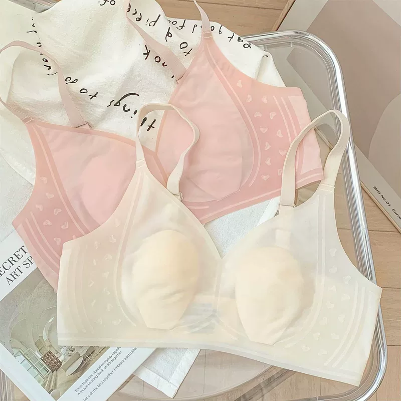 Ультратонкое бельё, поддерживающий беспроводной бюстгальтер