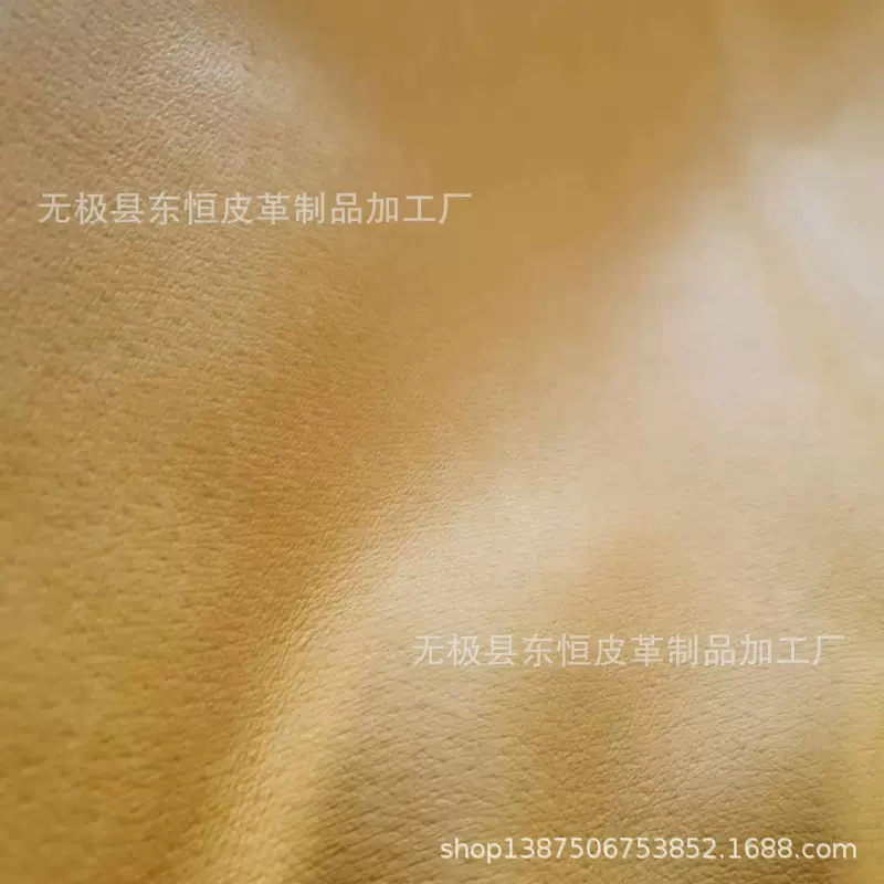 源头厂家 老母猪皮 金黄色 母猪皮手套革 猪皮 手套革