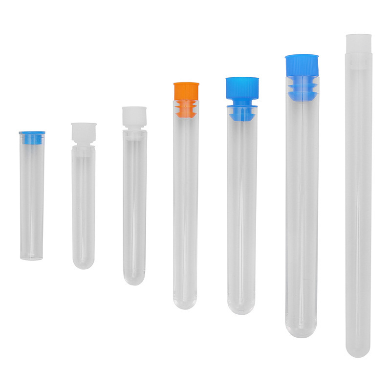 Tubo de aguja, almacenamiento de plástico transparente, botella de aguja, herramienta de costura de bricolaje hecha a mano, tubo de almacenamiento de aguja de coser a mano para el hogar, tubo de aguja