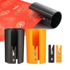 WrappingPaperCutter ペーパーカッター クリスマス ギフト包装紙 シリンダーペーパーカッター 交換可能な刃