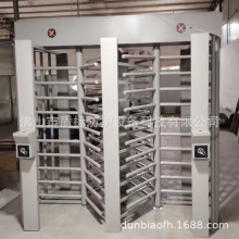 工厂定制加厚不锈钢全高旋转栅拦门企业工厂门禁考勤防尾随滚闸机