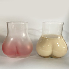 厂家批发丰臀杯艺术创意手工可爱屁屁奶茶杯现代简约大容量屁股杯