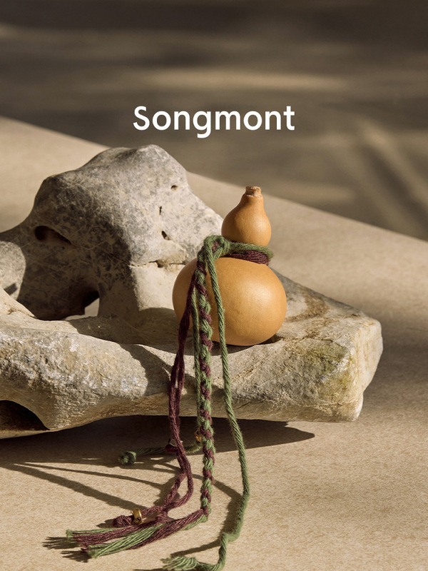 Songmont山下有松聚气葫包包挂件配饰复古国风设计师新款葫芦挂饰|undefined