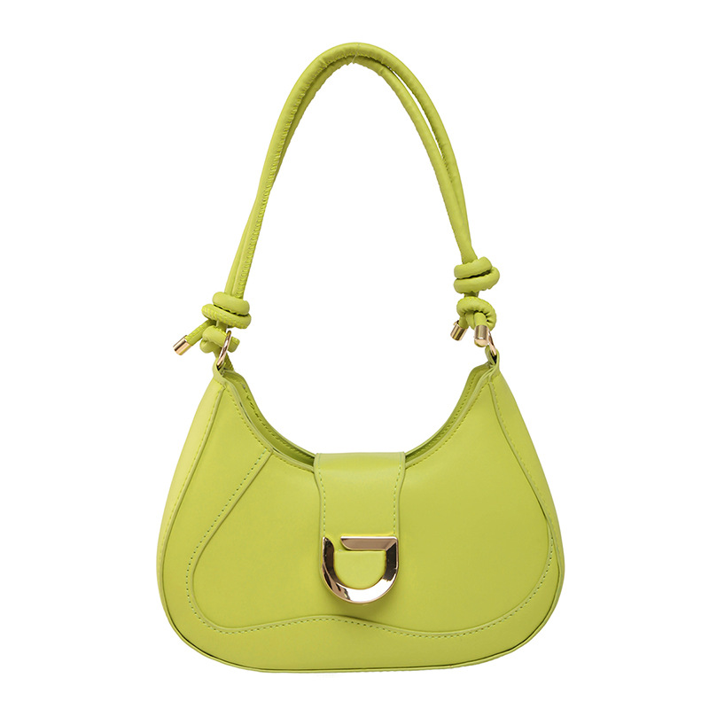 Bolso de axila nuevo estilo de verano 2025 Bolso femenino de celebridades de Internet de moda de este año Bolso de mensajero de un solo hombro de estilo occidental de nicho