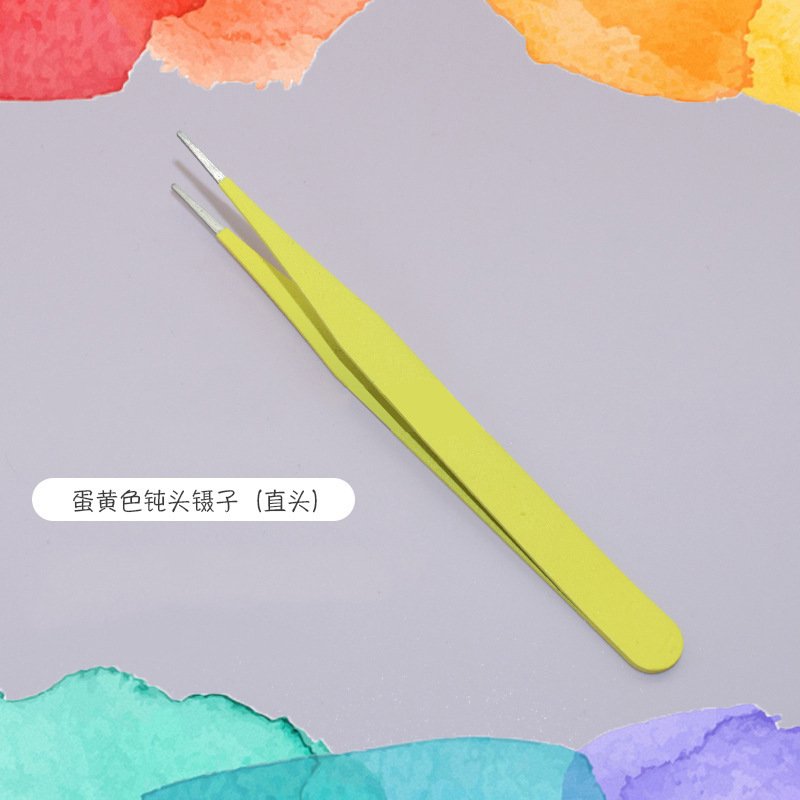 0.8mm 둔기 헤드 라이트 옐로우 스트레이트 헤드