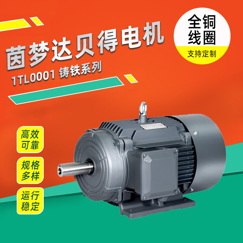 茵梦达贝得电机1TL0001铸铁系列适用于变频低压三相异步电动机