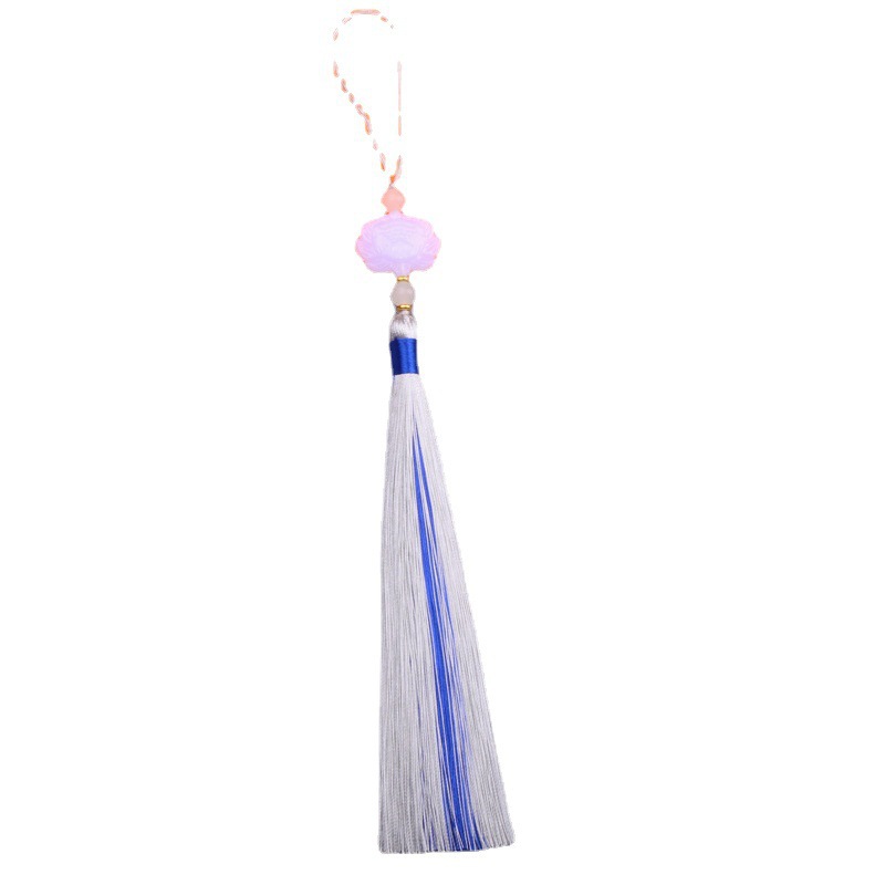 Two-color Chinese Hanfu with tassels
