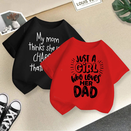 Children's Short Sleeve Summer  New Boys' T-Shirt Baby Half Sleeve Girls' Short Sleeve Korean Style Top Cross-border Children's Clothing
