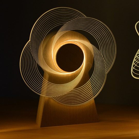 music box will turn wooden ferris wheel diy creative gift music box rotating windmill night light