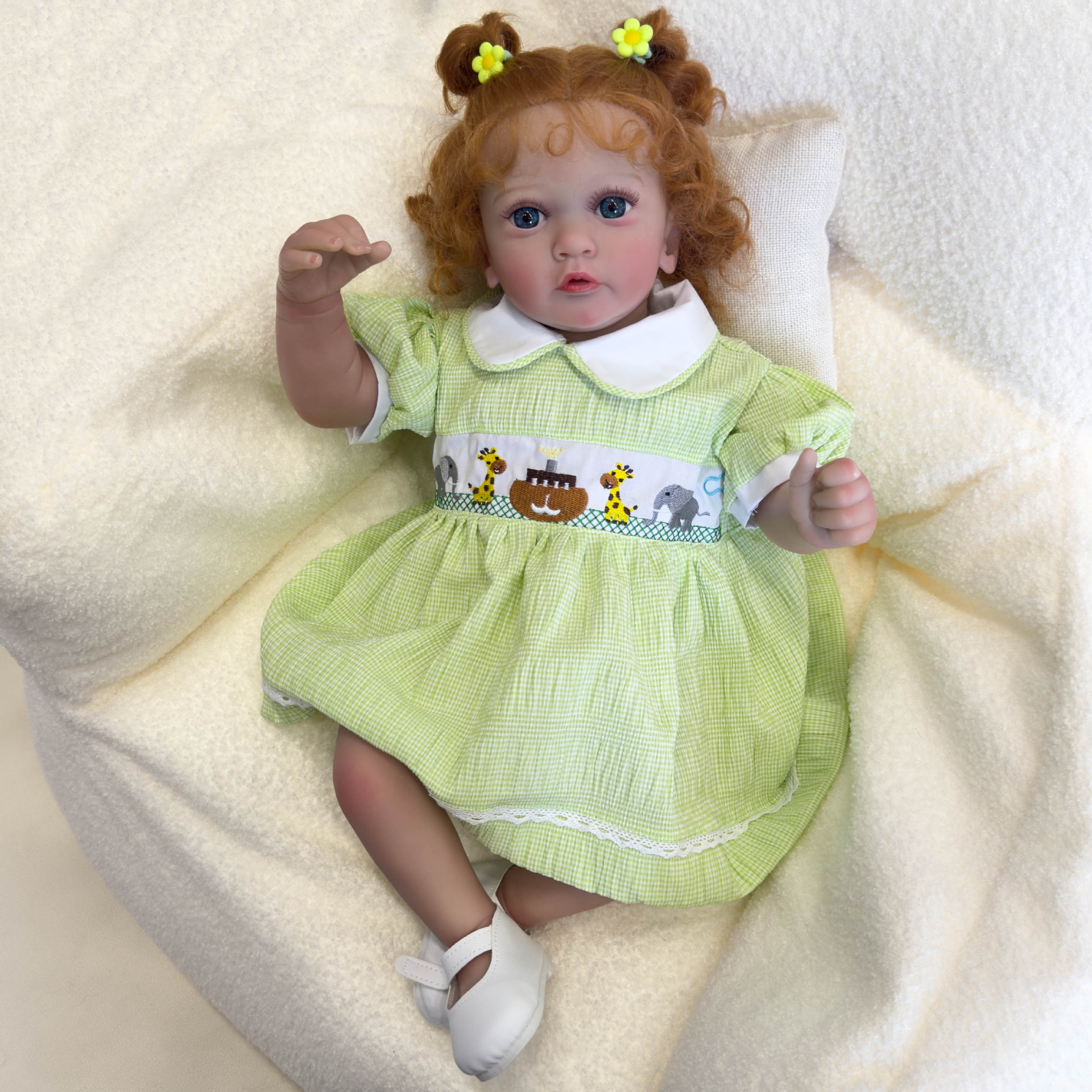 El NPK   Simulación de 60 cm de muñeca renacida para bebésayana    Filamento de sangre venosa se puede ver en la fuente transfronteriza 1