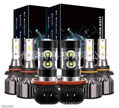 Cross-border hot sale led Ön faralar - type-a-headlight-pack-of-6-90059006h11-50w