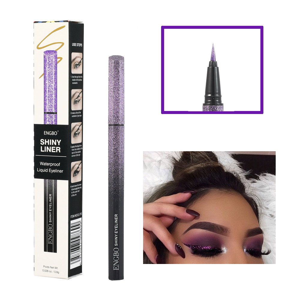 Mode Schnell-trocknend Wasserdichte Schweiß-beweis Make-up Eyeliner 1 Stück display picture 6