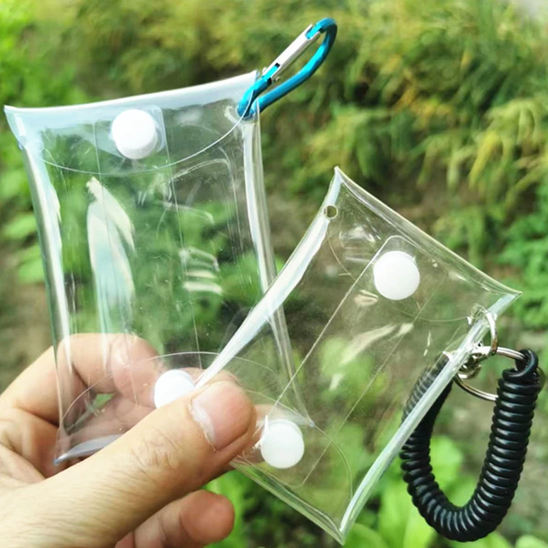 Сумка на пуговицах сумка для маленьких детей ПВХ слепая коробка мультфильм сумка для мелочей прозрачная сумка для ключей Аксессуары для наушников сумка для хранения