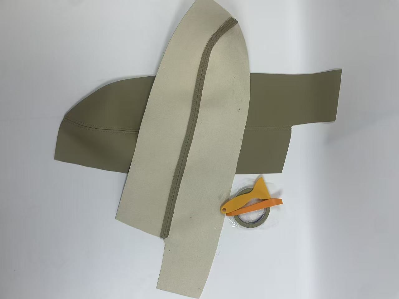 Cross-Border Applicable for Crv Car Door Panel Leather, Car Door Armrest Leather Renovation, Modification and Upgrade Door Handle