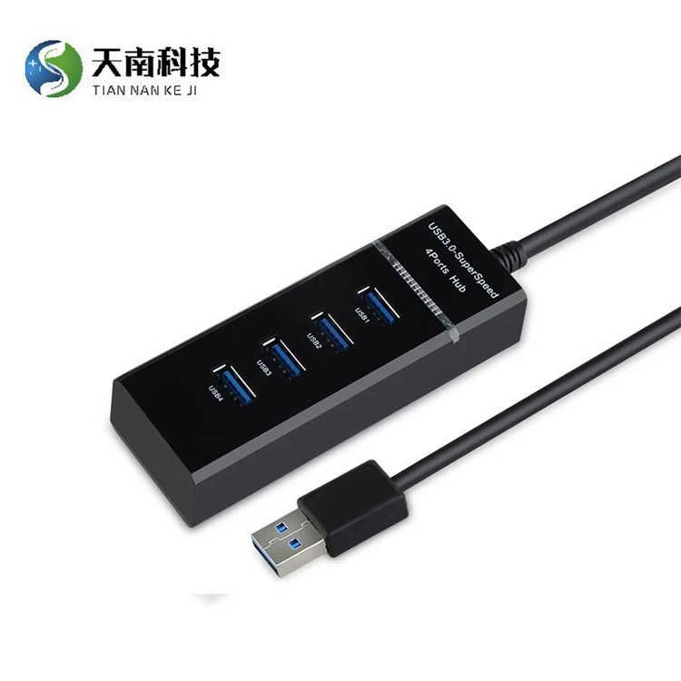 USB3.0hub4 порт световая полоса 3.0 сплиттер-концентратор расширитель скорости USB-док-станция для компьютера