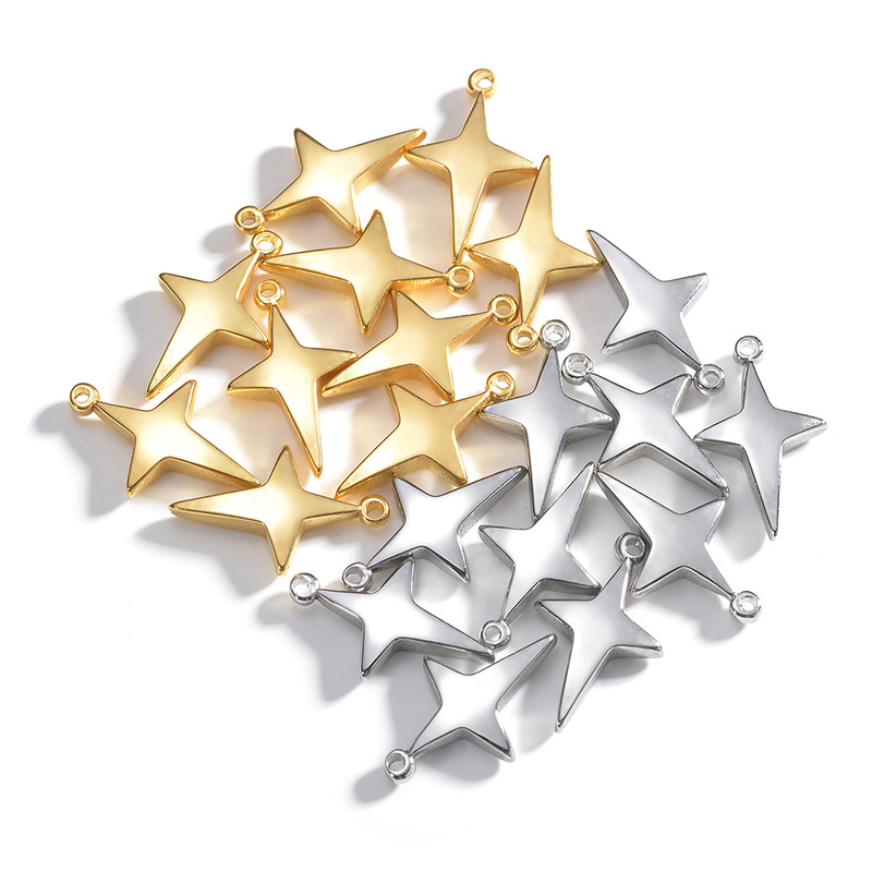 3g Weight Pendant Jewelry Making Type 1*1cm, 15*5mm Jewelry Making Size 18K Real Gold Plated Plating Material 1 Piece Quantity 201 Stainless Steel Material Letter, Heart Shape, Solid Color Pattern Simple Style Style Plating Craft 1 Piece 1*1cm 15*5mm 304 Stainless Steel Letter Heart Shape Solid Color Pendant 8