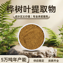 桦树叶提取物 棕黄色 易溶于水 桦树叶清香 干燥避光储存 现货