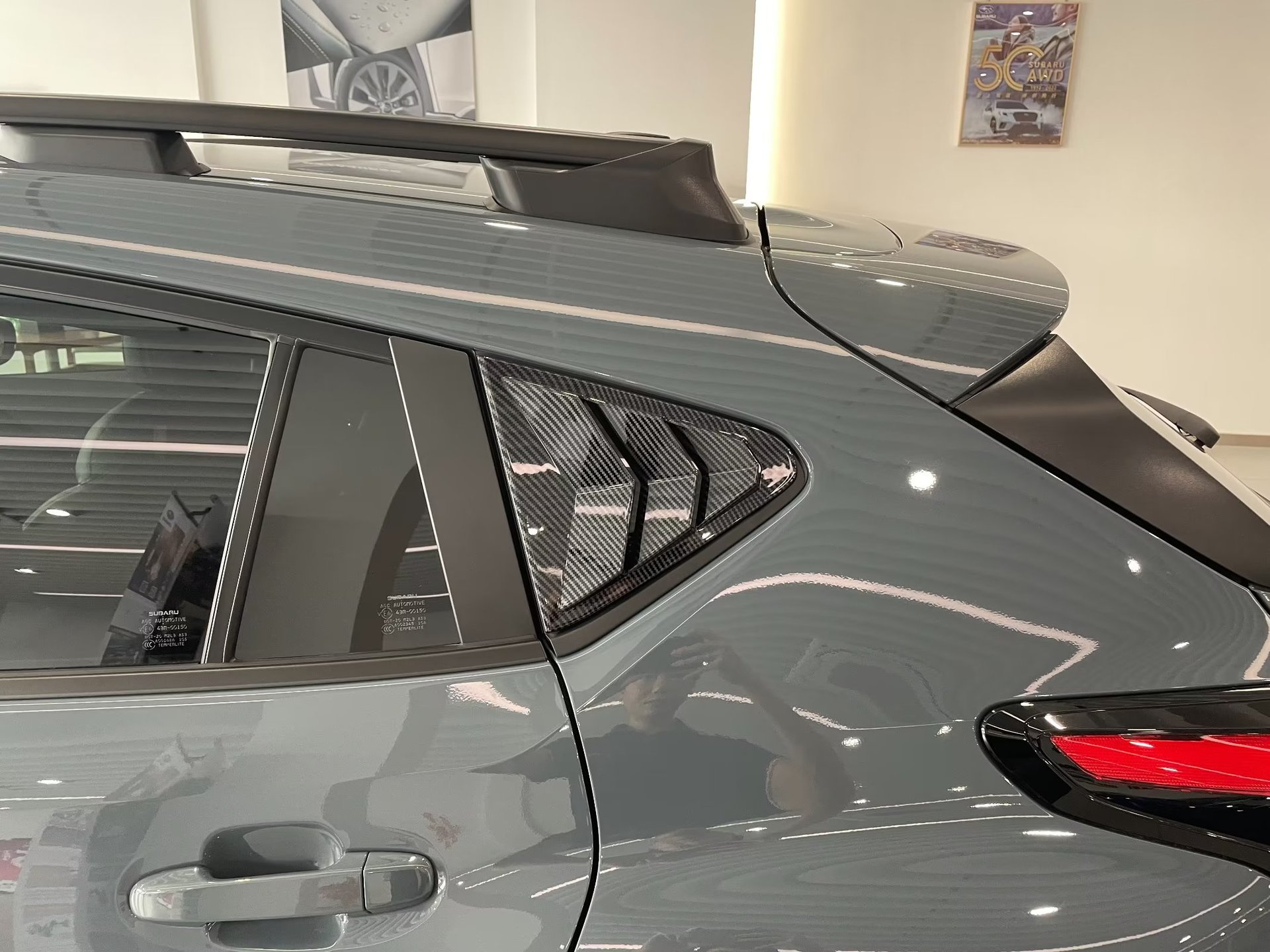 Suitable for 24 Models of Subaru Crosstrek Hood Trim, Rearview Mirror Cover, Fuel Tank Cover, Fog Light Cover