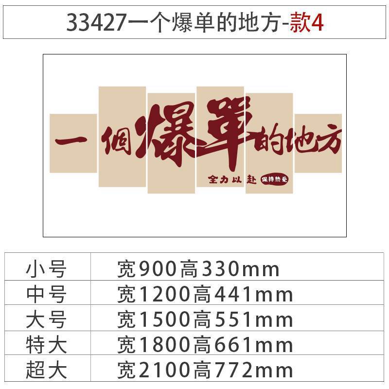 办公室墙面装饰公司企业文化电商氛围感布置励志标语618爆单贴画|undefined