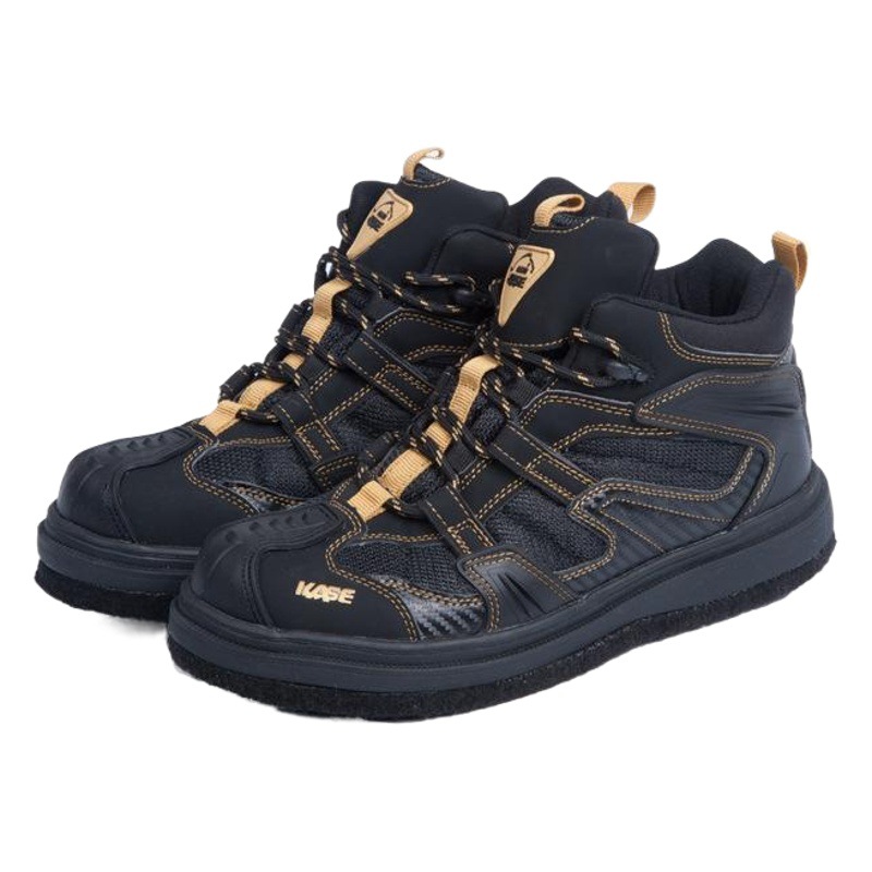 KASE Keisi fishing shoes felt bottom with steel nails Sea fishing shoes anti-slip pedal reef fishing shoes fishing gear fishing supplies