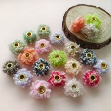 18mm��ɫ̩�Ͼ�ëֱ��ɢ���ֹ�diy耳׿��֙C朴����Ʒ���