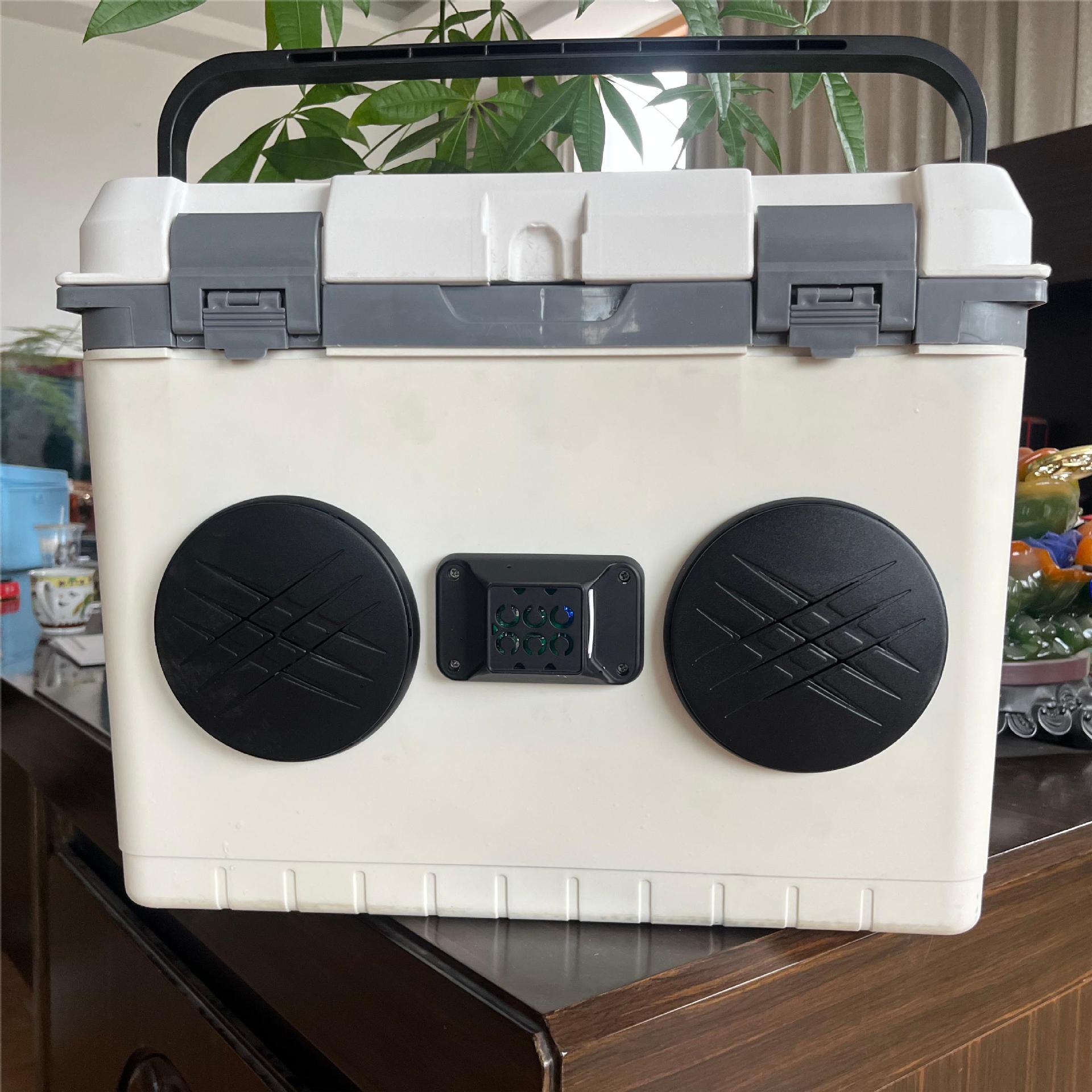 Incubación de sonido Bluetooth refrigeración fresca con música cubeta de hielo caja de hielo al aire libre 15L 68L 145