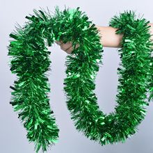 厂家直销元旦新年场地布置彩条毛条拉花彩带酒店商场圣诞节装饰