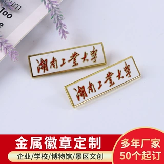 企业别针式金属徽章定制 校班徽订做logo胸章纪念章纪念币定做