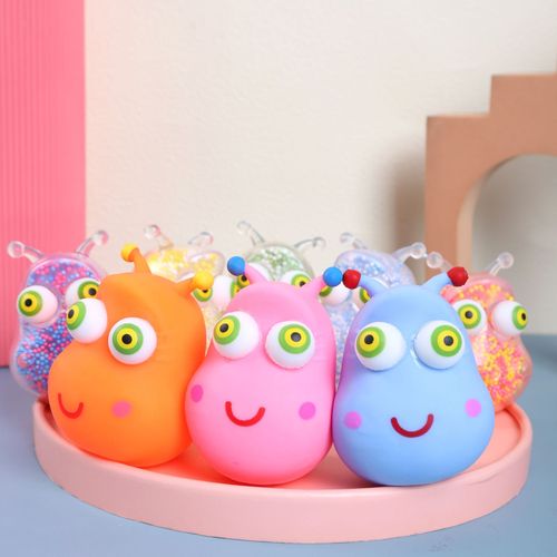 热卖闪光发泄瞪眼虫爆眼虫捏捏乐挤眼公仔趣玩爆眼发泄挤压玩具