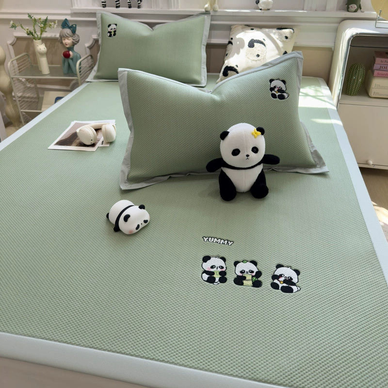 Brand cartoon mat, silk set, sheet, 3 piece set
