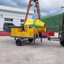 滚筒搅拌器大型500工地用摩擦式jzm750全自动350混凝土爬斗搅拌机