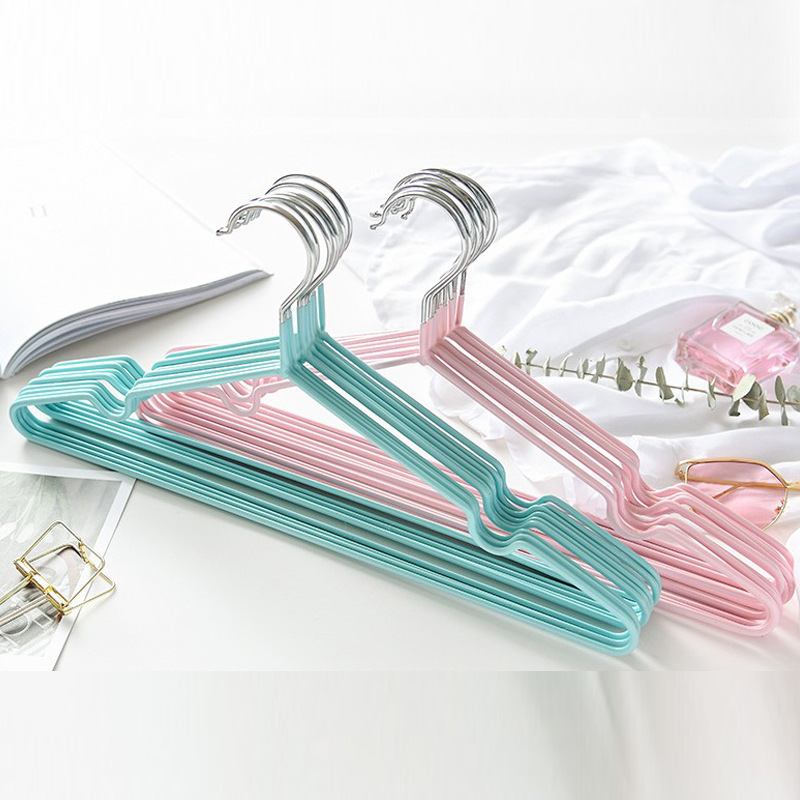 [크리에이티브 미끄럼 방지 옷걸이] 크리에이티브 홈 딥 플라스틱 어린이 성인 의류 옷걸이 원활한 옷걸이 도매