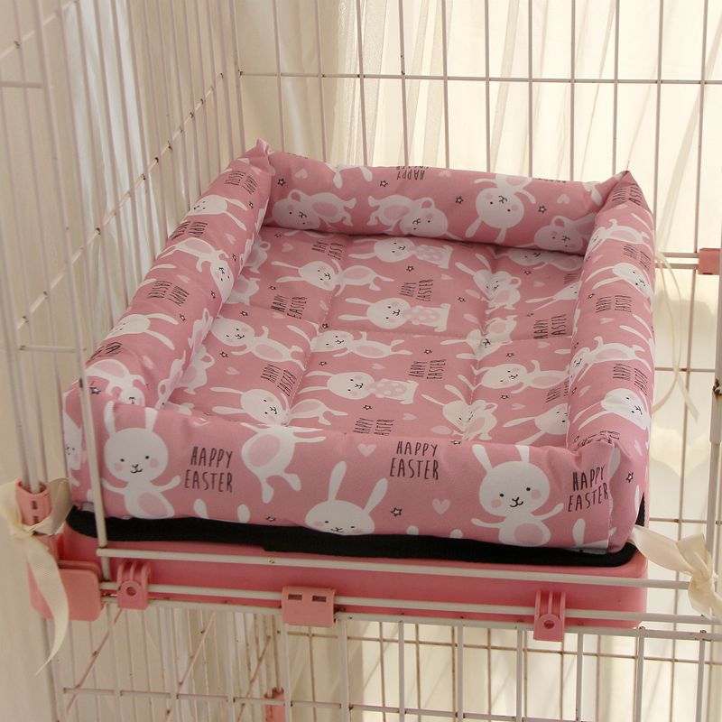 방수 옥스포드 천 스트랩 둥지-핑크 토끼