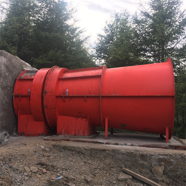 兆拓供应金属矿山风机 DK40-8-23#矿用轴流风机大风量 曲线无驼峰