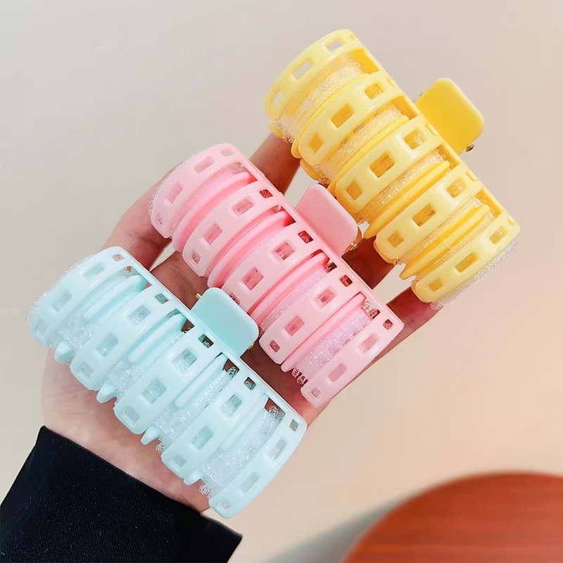 Air bangs curling roller for forehead, fixed style for easy styling, adds volume to hair roots, student styling clip, hair accessory, volumizing tool
