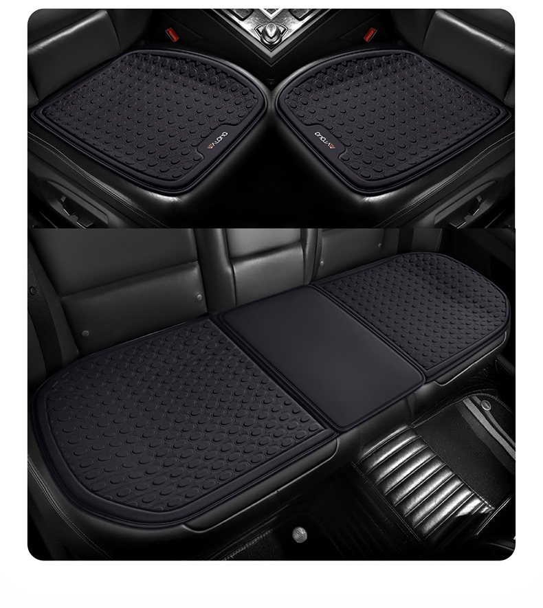 Amazon Summer Car Cooling Pad Single Piece Gel Seat Cushion Breathable Silicone Cooling Car Seat Cushion Multi-Piece Seat Cushion Cover