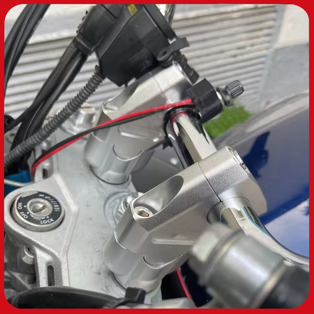 22/28mm Universal Heightening Code Modification Motorcycle Handlebar Riser Processing High Code Handlebar Base