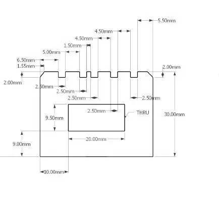 第三代半導體芯片製造晶圓設備電子材料PVA Brush海綿方型刷子
