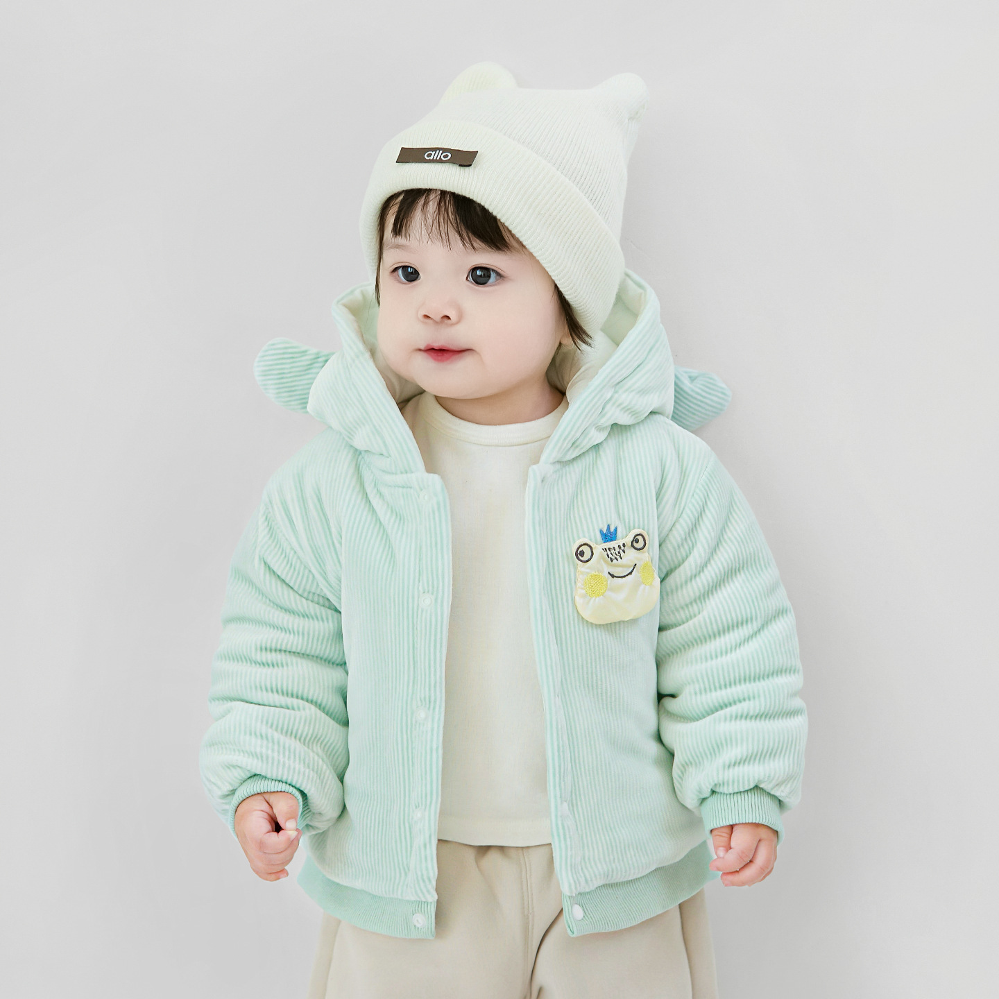 Chaqueta de algodón para bebés otoño y invierno para niños y niñas, ropa de algodón para niños, abrigo de invierno para salir, chaqueta de algodón para bebés