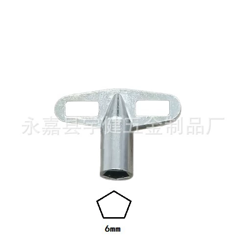 Кран клапана ключ, внутренний треугольный задвижка с четырьмя или пятью углами счетчика воды, электрический выключатель шкафа управления гаечный ключ
