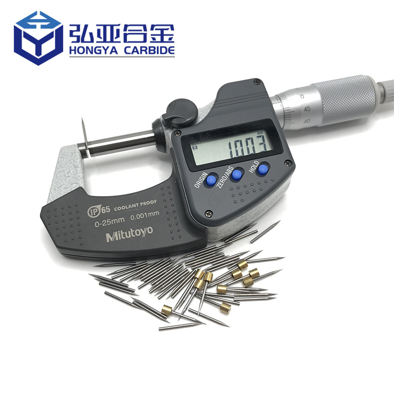 离子风机发射针直径1mm带铜套纯钨针钨钢针除静电钨合金放电针