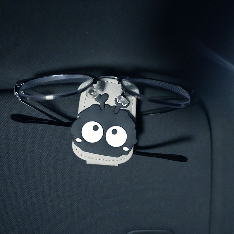 Car-Mounted Glasses Clip, Car Sun Visor Storage Clip, Multifunctional In-Car Driver's Sunglasses Holder for Men