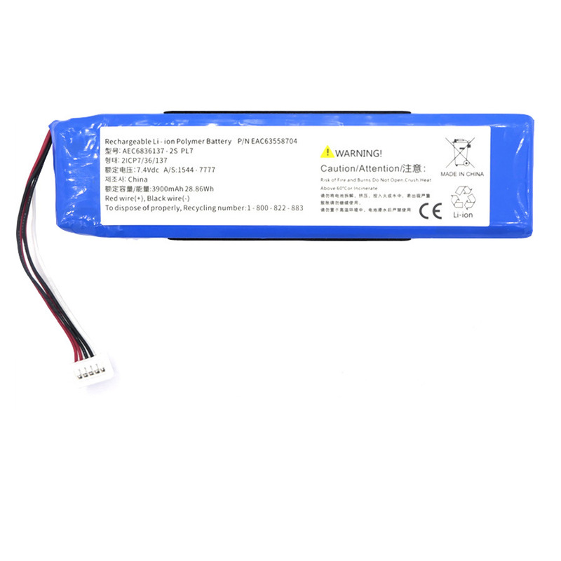 Suitable for Lg Xboom Go Pl7 Bluetooth Speaker Battery Aec6836137-2S