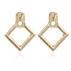 Retro accessory, metal earrings, set, European style, wholesale