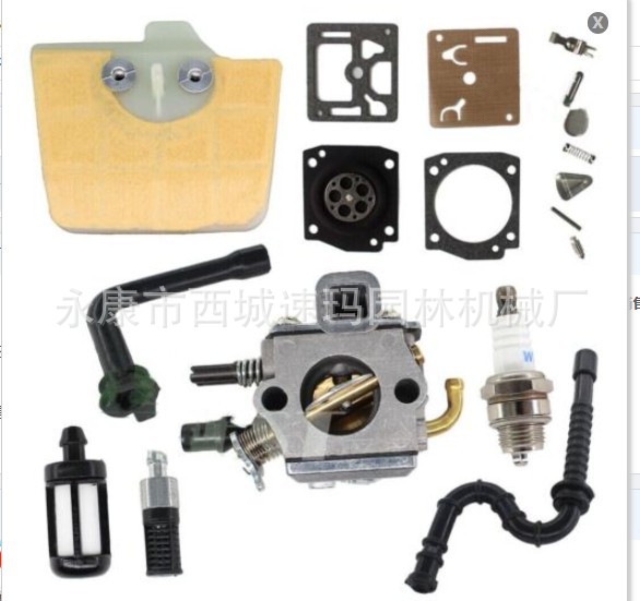 Suministro de Mingye adecuado para accesorios de sierra de cadena 360 entrega de una pieza de carburador