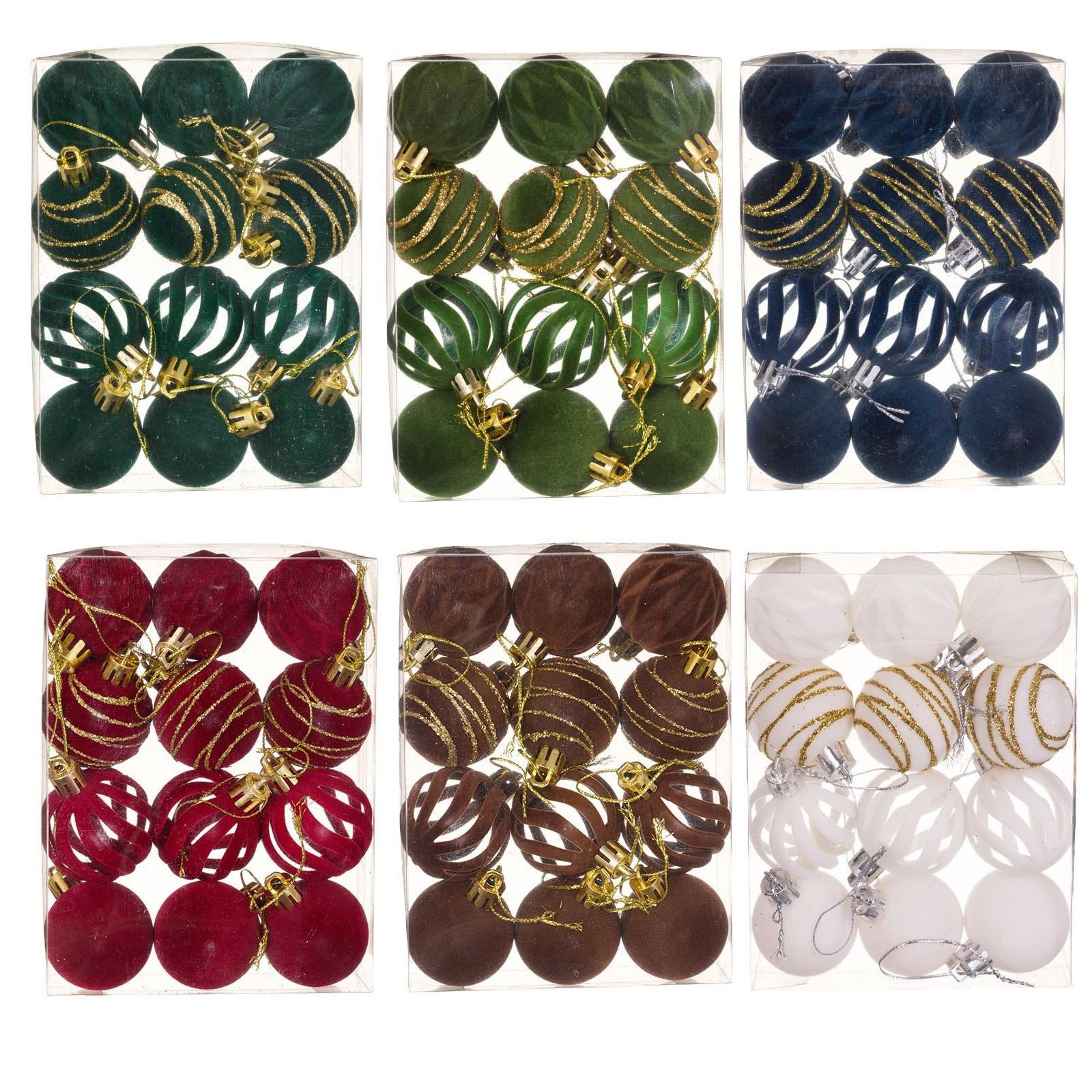 Transfronterizo 4CM12 bola de Navidad de flojo de forma diferente bola de decoración de Navidad decoración boutique