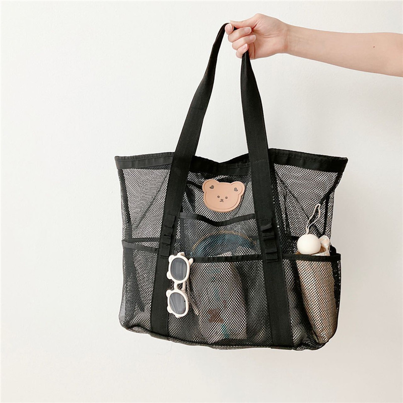 Brand beach capacious summer one-shoulder bag for swimming