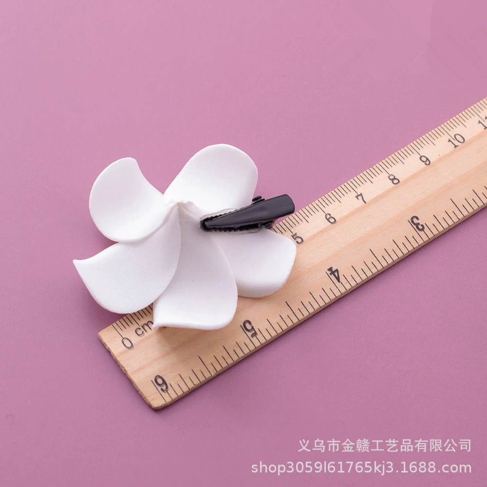 Симуляция 2-11 см Плюмерия Пляжная дорожная купальник Hair Clip Новорожденный Венок Seaside Цветок Hair Clip